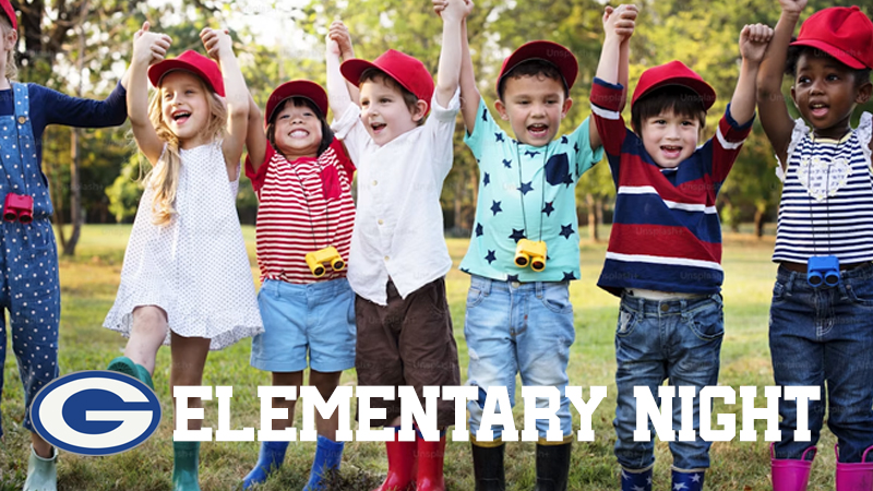Elementary Night at Eagle Field, Friday 4/5 @ 7pm!