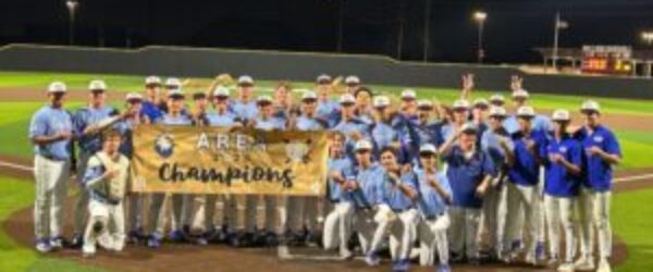 Area Champs!  Regional Semis Playoff Round Starts Thursday, May 15th @ 5pm